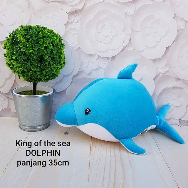 Jual boneka lumba lumba ikan dolphin