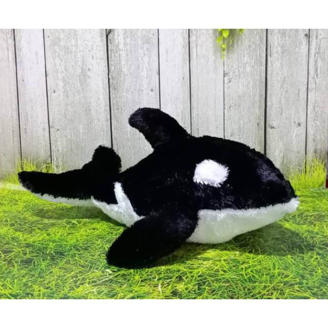 Jual boneka ikan paus orca import