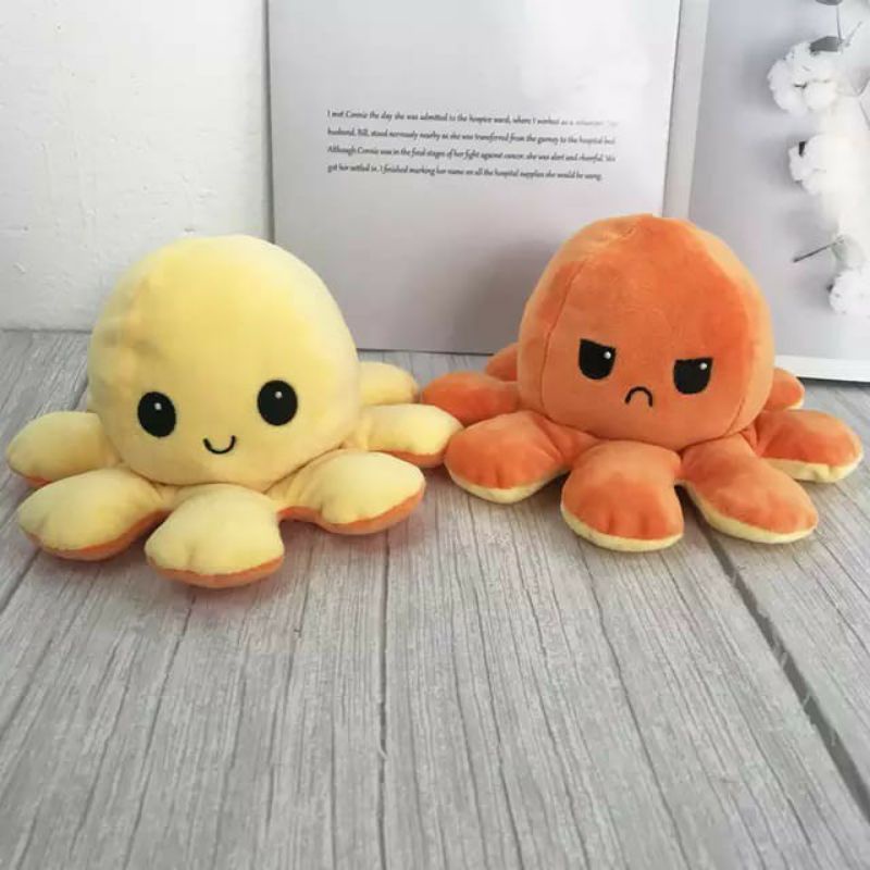 Jual boneka gurita bolak balik