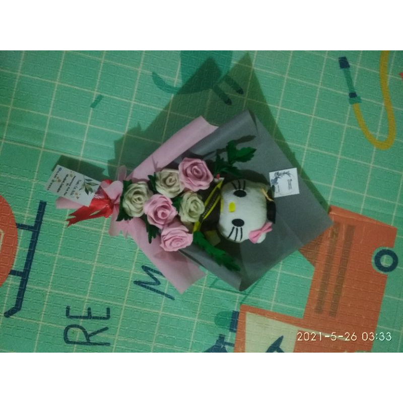 Jual buket bunga dan boneka