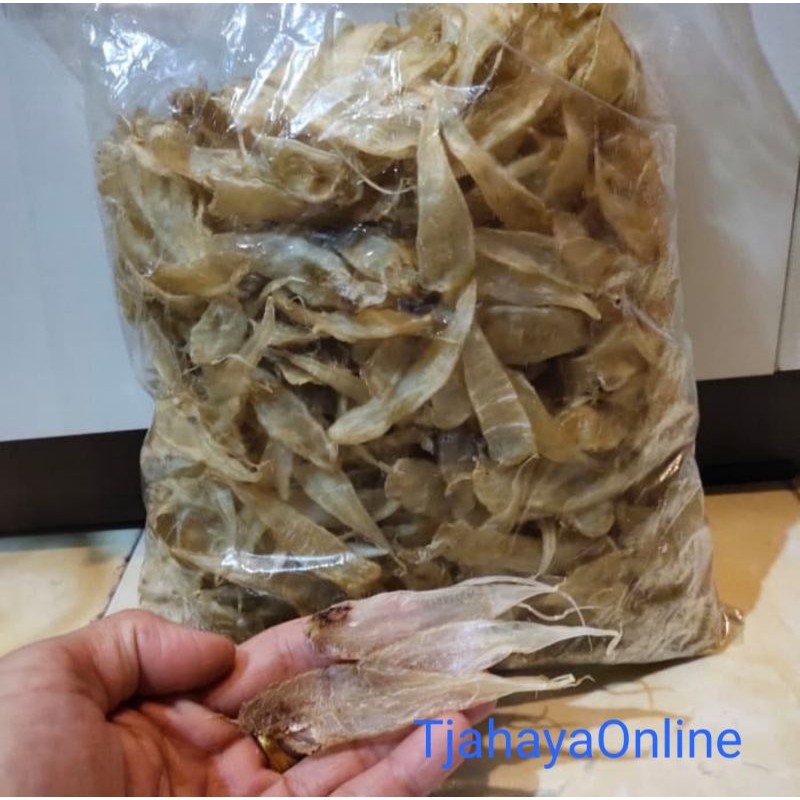 Jual hipio 500gr ( gelembung ikan-perut ikan-pelampung ikan gulama