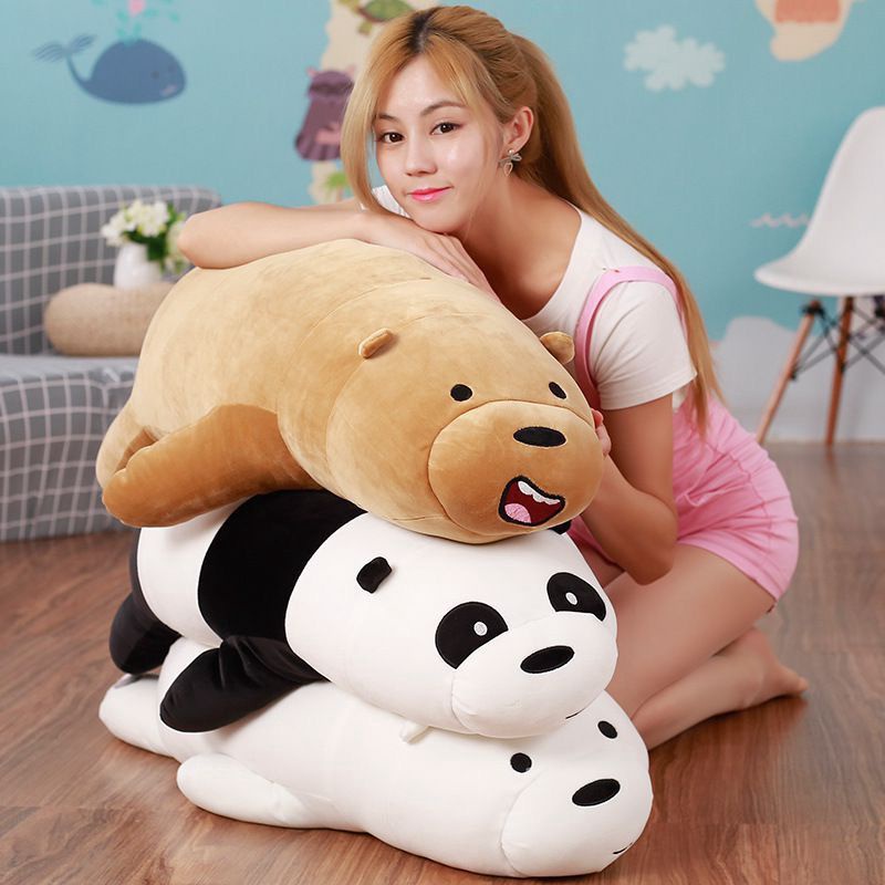 Jual boneka bare bear 40cm boneka grizzly boneka panda boneka ice bear