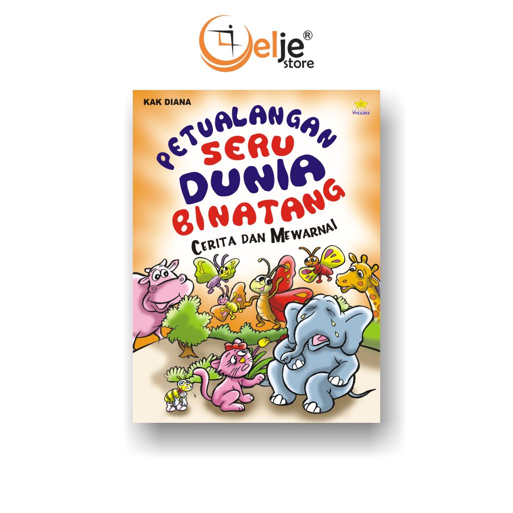 Jual buku petualangan seru dunia binatang