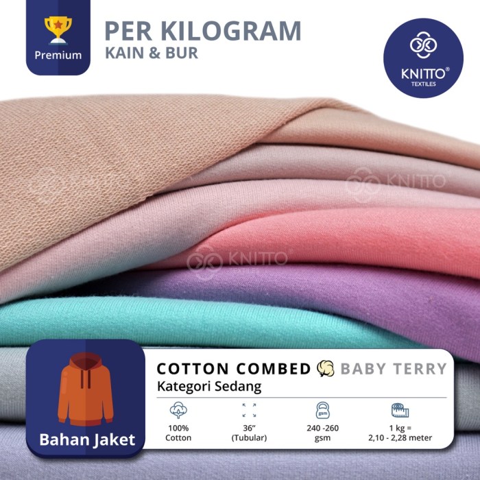Bahan kain jenis mengenal jaket itu apa konveksi sweater french kegunaannya banyak digunakan