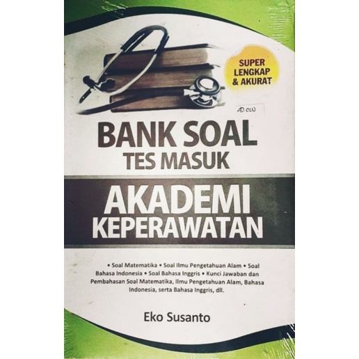 Jual buku soal ujian masuk akademi keperawatan