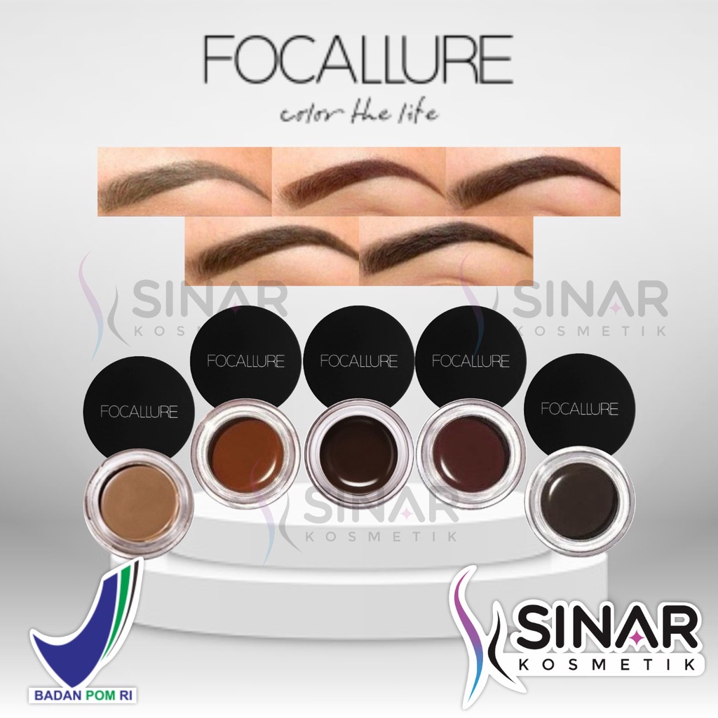 Jual focallure eyebrow gel