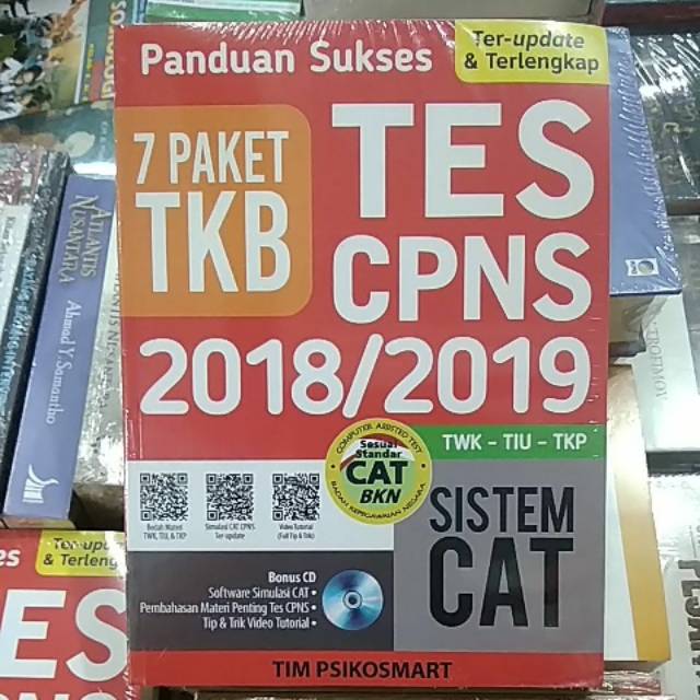 Jual buku panduan sukses tes cpns 2018/2019