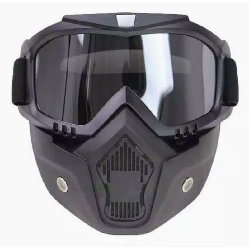 Jual google mask helm / kaca helm / masker helm / goggless mask helm