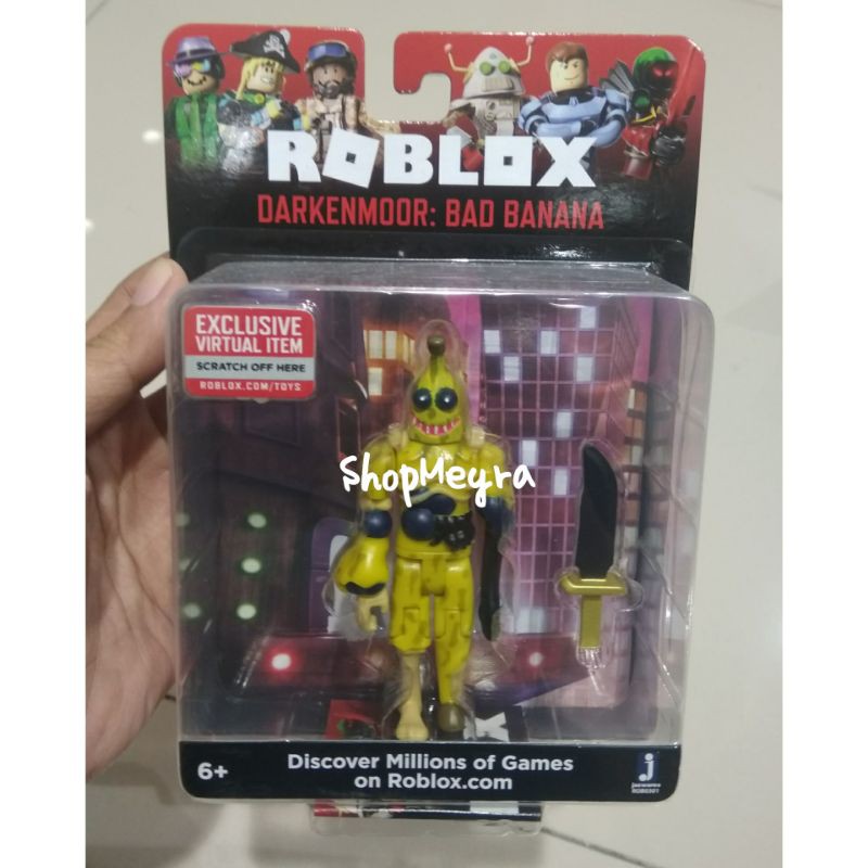 Jual Roblox Darkenmoor Bad Banana Figure Set Shopee Indonesia