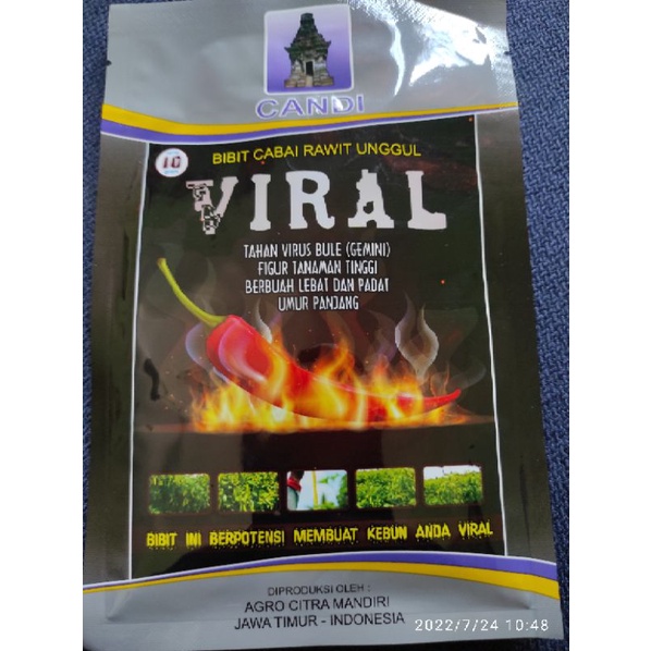 Jual cabe viral