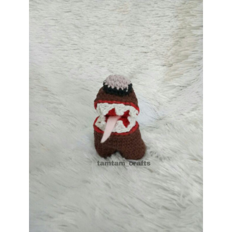 Jual impostor among us boneka rajut