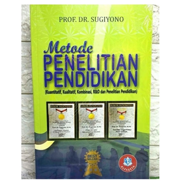 Jual buku metode penelitian pendidikan (kuantitatif, kualitatif