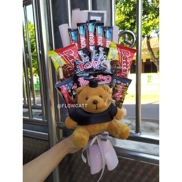 Jual buket boneka / bucket boneka / bucket snack / buket snack / buket