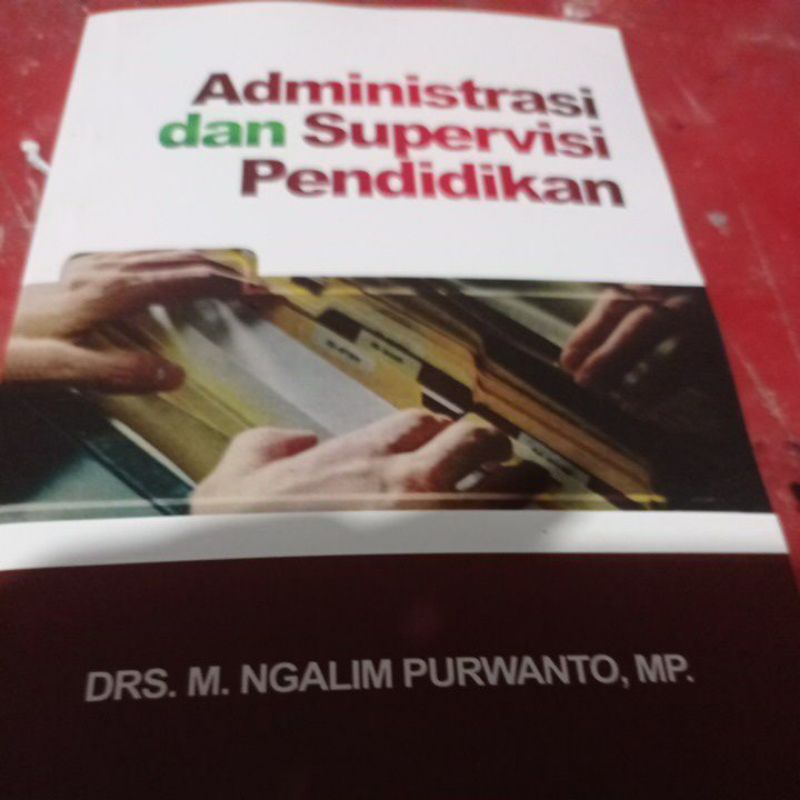 Jual buku administrasi dan supervisi pendidikan