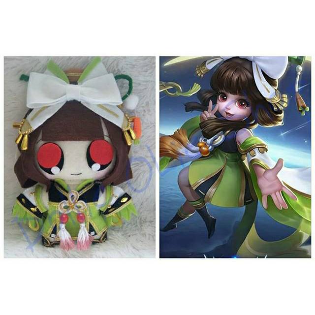 Jual boneka mobile legend chang'e