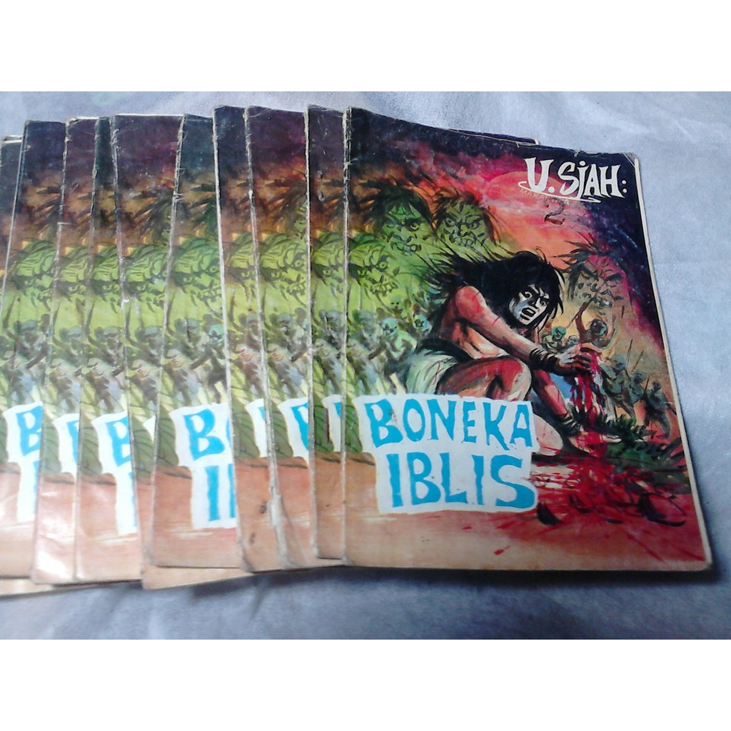 Jual boneka iblis 1-14 tamat komik horor jadul