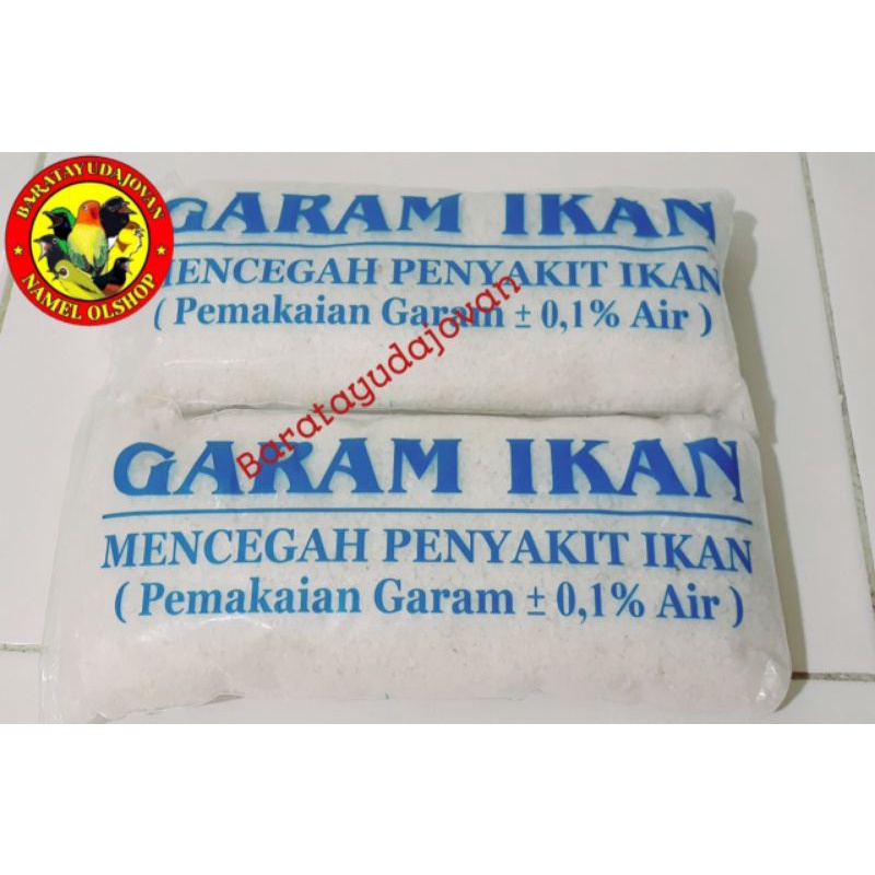 Jual garam ikan / garam kristal / garam ikan cupang, ikan koi, ikan
