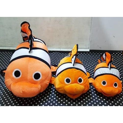 Jual boneka nemo m/ boneka ikan nemo/ boneka finding nemo sedang