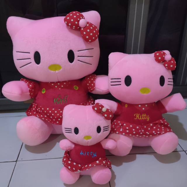 Jual paket boneka hello kitty cantik