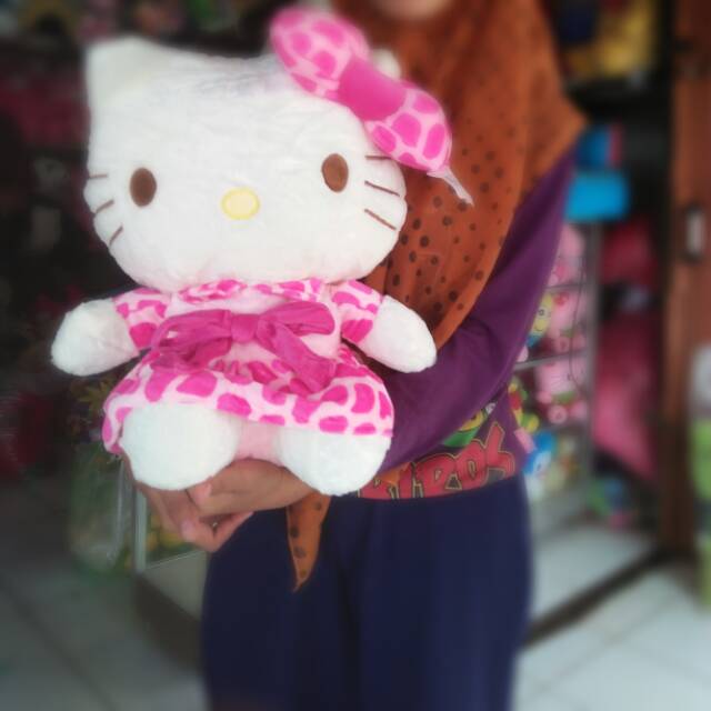 Jual boneka hello kitty / hello kitti xl 45 cm