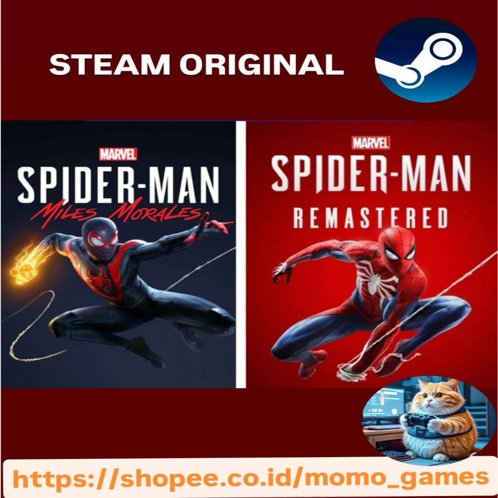 Jual Spiderman Miles Morales Spiderman Remasterd Game PC Original Id 11134207 7ra0i