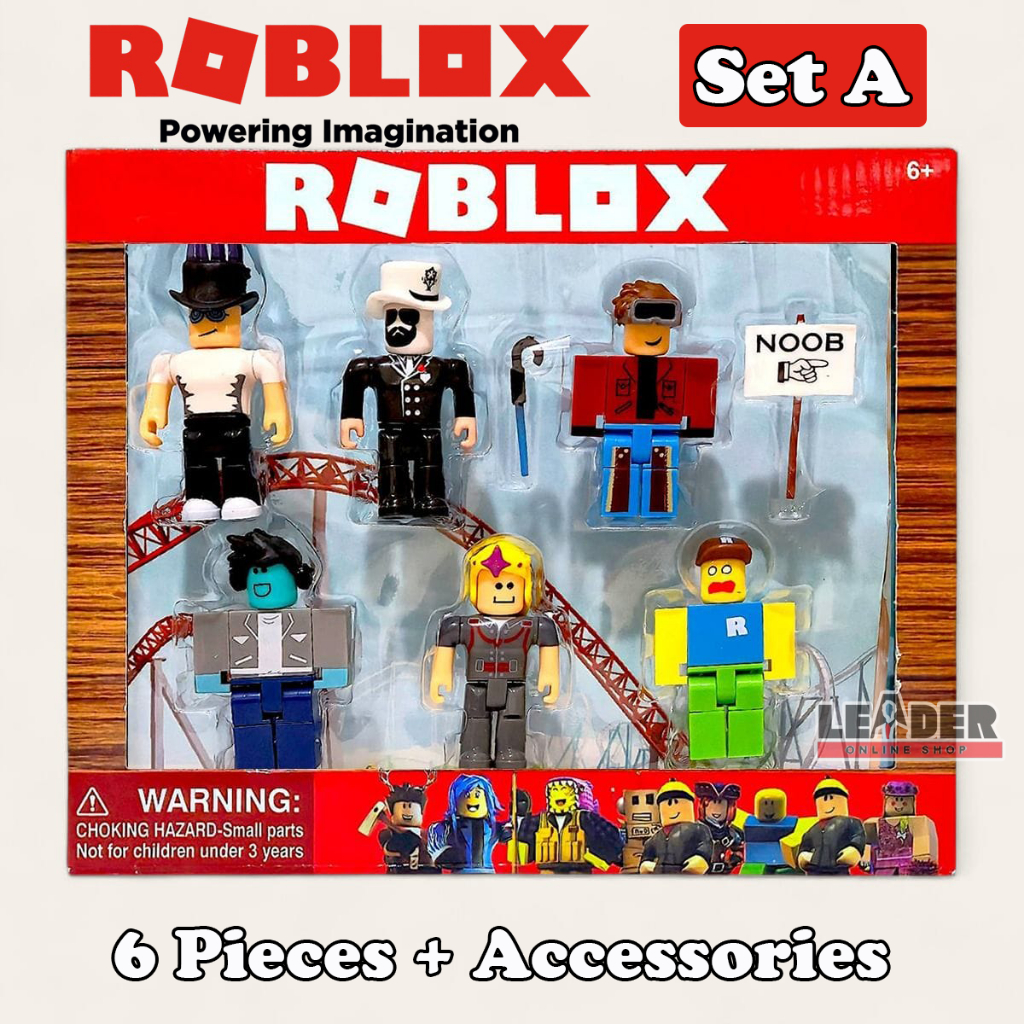 Jual ROBLOX ACTION FIGURE SET 6 KARAKTER AKSESORIS MAINAN PAJANGAN Id 11134207 81ztn