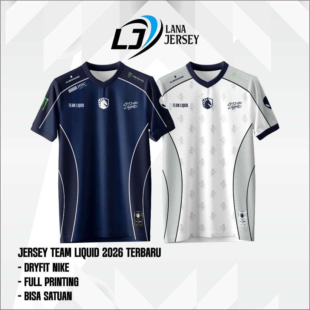 Jual Jersey Gaming Team Liquid 2026 New Baju Kaos Liquid Game Valorant Id 11134207 822wl