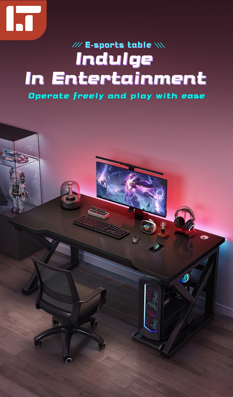 High Quality Gaming Table For E Sport Computer PC Study Thicker Stable