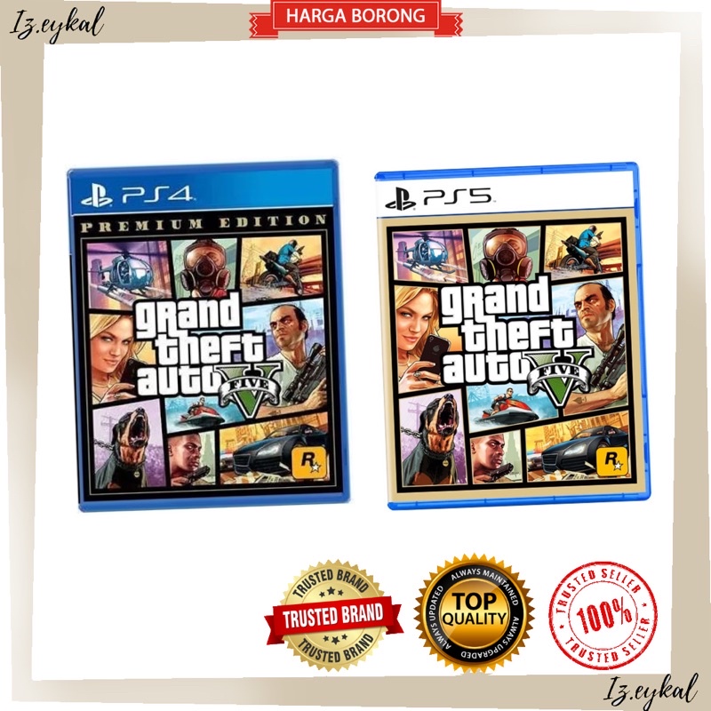 PHYSICAL DISC CHEAPEST PS4 Grand Theft Auto V GTA V GTA 5