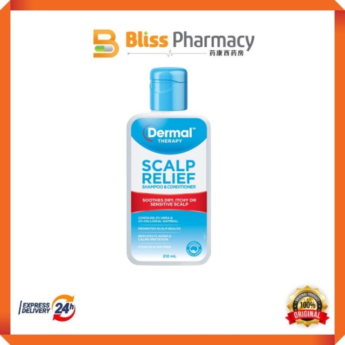 Dermal scalp relief shampoo & conditioner 210ml