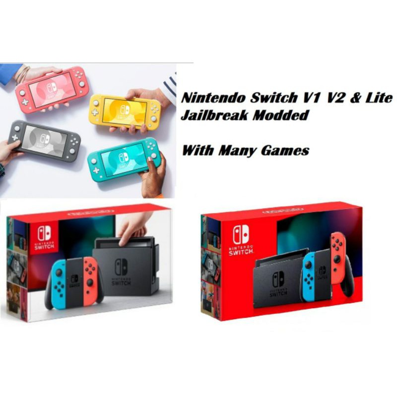 Nintendo switch v1 v2 and lite jailbreak set