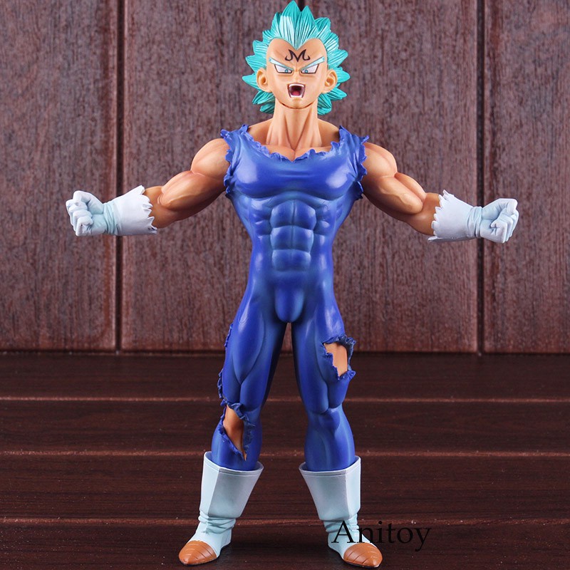 Dragon ball z blood of saiyans majin vegeta super saiyan blue action figure toy