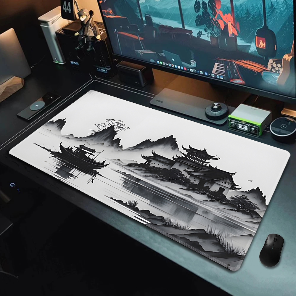 Mouse Pad Gaming Landscape Ink Painting Mousepad Large Customize Cn 11134208 7ras8