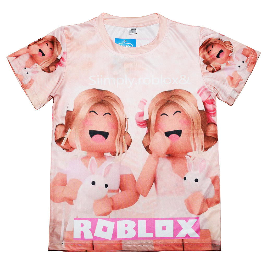 Roblox T Shirt For Kids Girls Game Cartoon Print Shirt Clothes Party Ph 11134207 7qul8