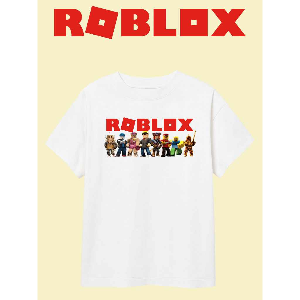 Roblox Fashion Kids Tops Roblox Printer Shirt Unisex Cotton 1 12 Years Ph 11134207 81ztg