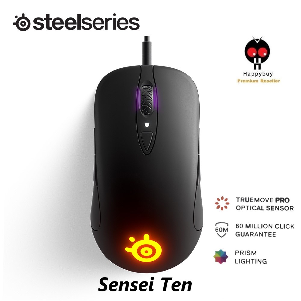 SteelSeries Sensei Ten Wired RGB TrueMove Pro Gaming Mouse 62527