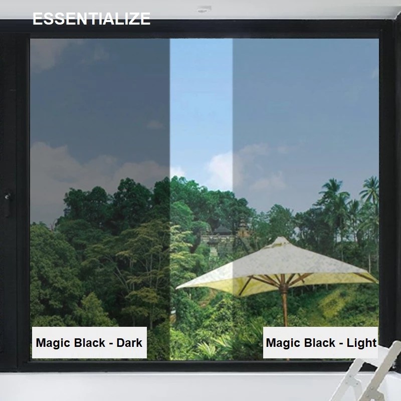 Window film Shading heat insulation and sunscreen cellophane film anti-peeping full blackout Reflective Mirror Curtain