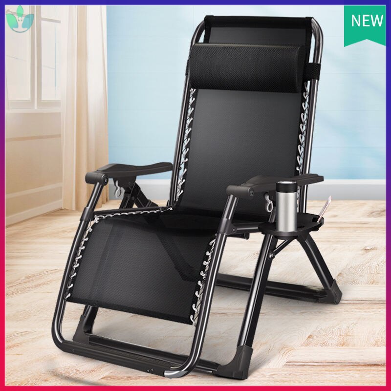 Portable reclining folding chair sleeping chair folding bed