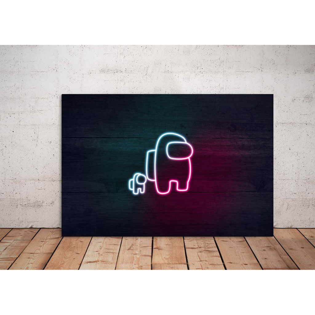 Hiasan dinding amongus wall poster/ among us home wall decoration/wall