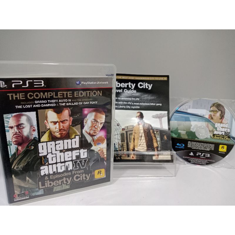 Ps3 GTA IV Episode From Liberty City The Complete Th 11134207 7r991