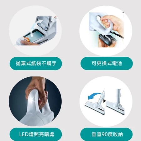 Makita 充電式真空吸塵器 5大特色 適合居家清潔 人氣推薦選購指南