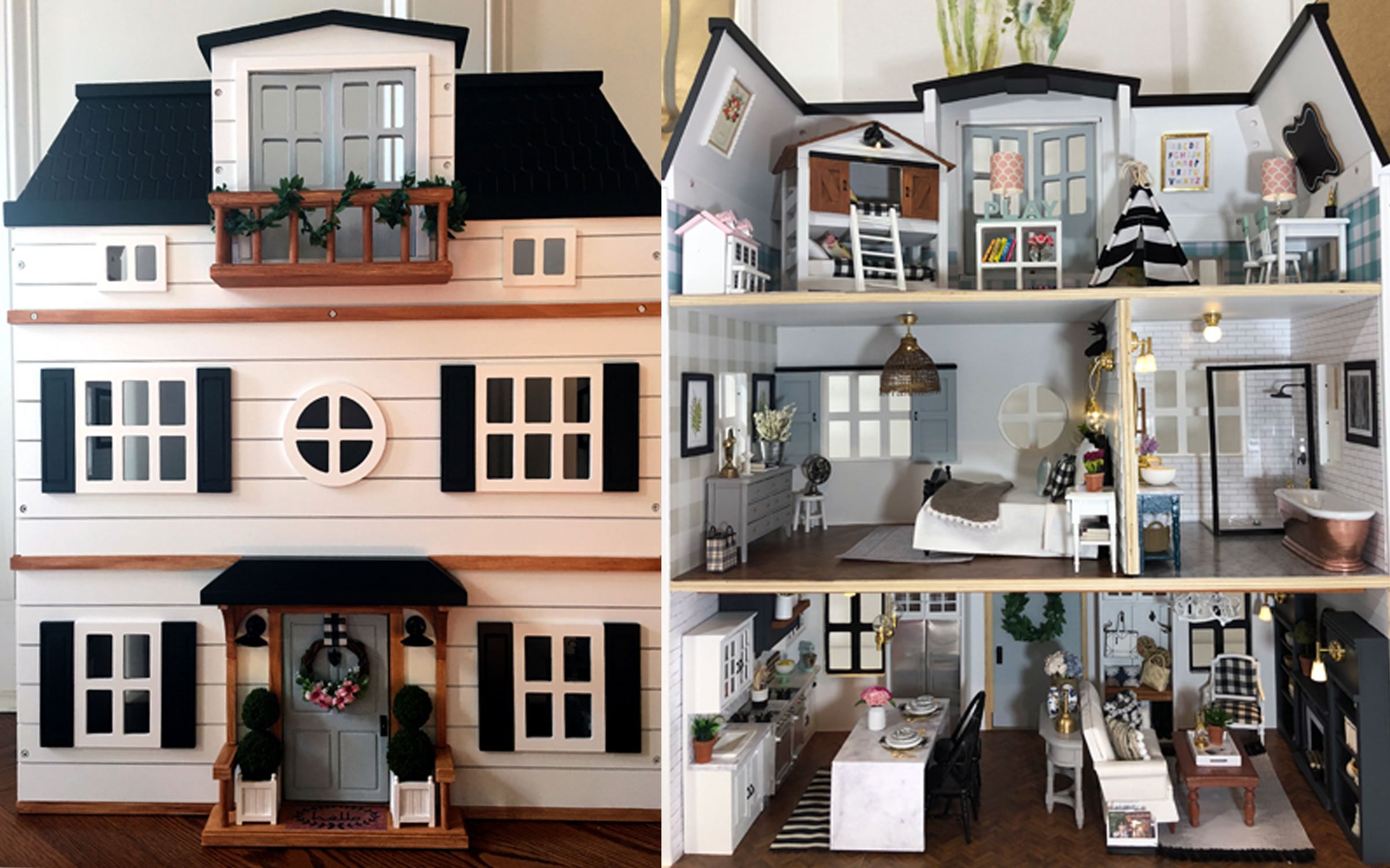 Around Philly Fixer Up Dollhouse Down2earth Interior Design