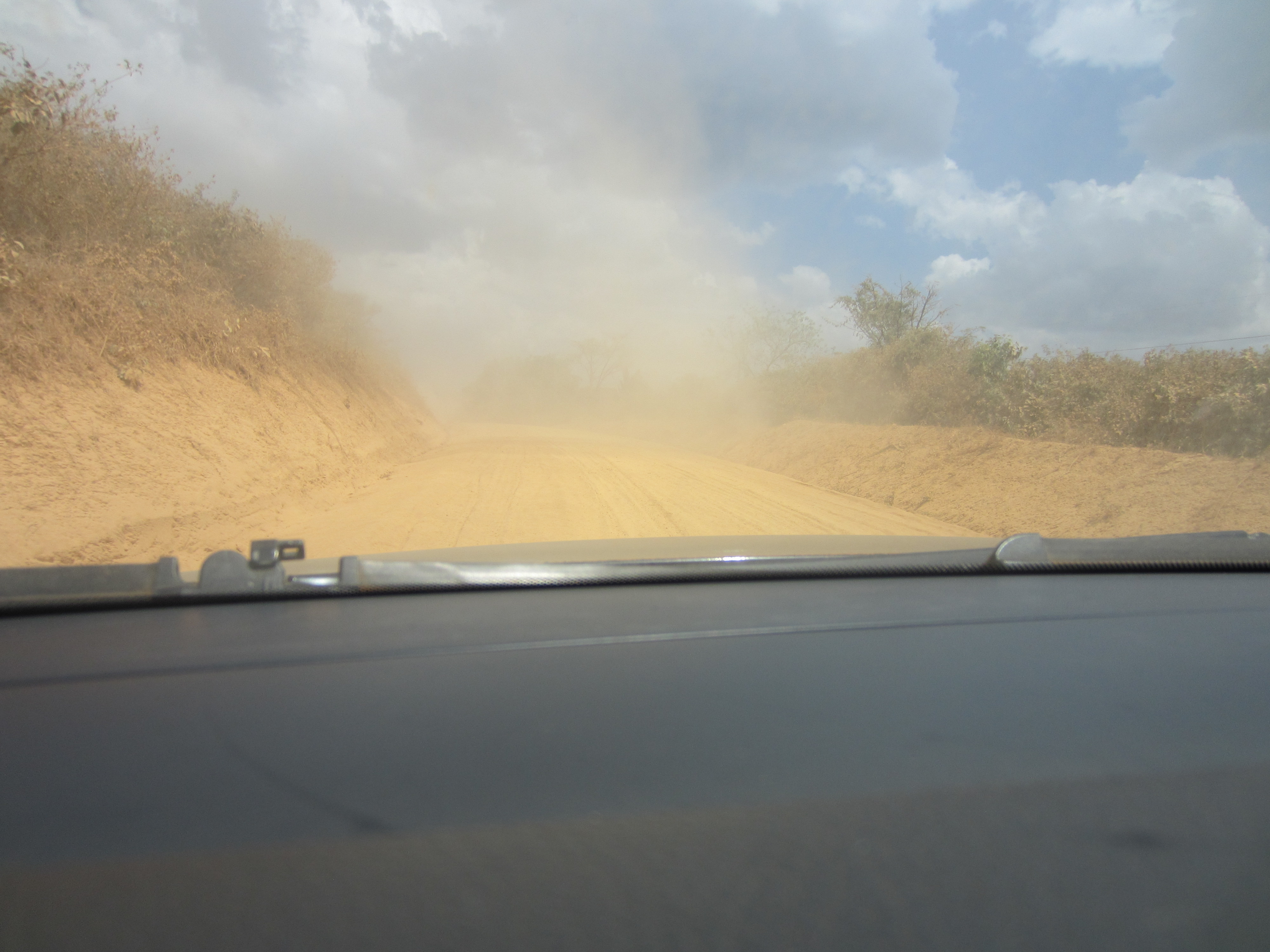 View from the dashboard