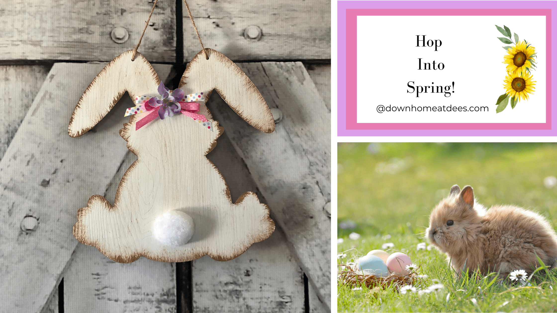 Hop Into Spring Bunny Style