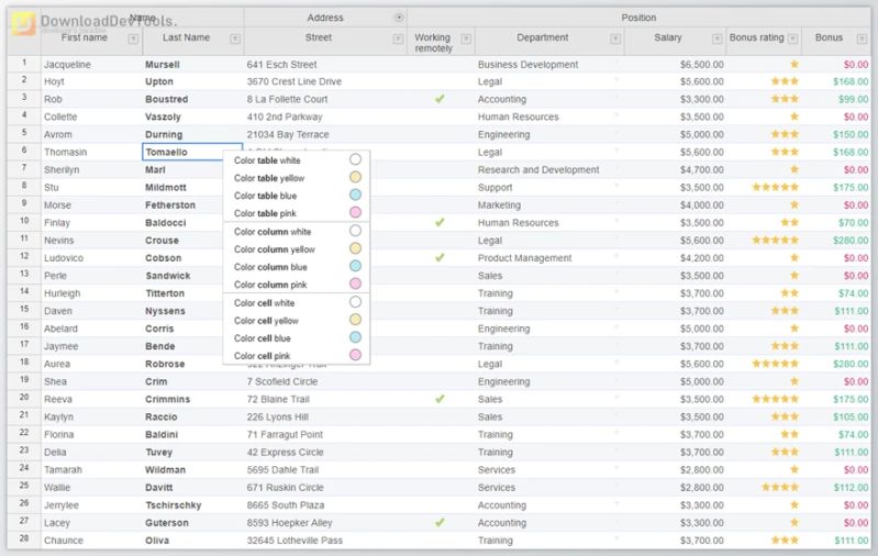 Download Handsontable Javascript Spreadsheet V14 5 0 Crack - Artistic Space Pattern - 8K