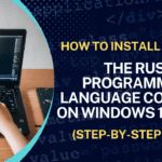 How To Install And Run The Rust Compiler On Windows 10 And 11 Step By Step Guide - Geometric Design Collection - HD Quality