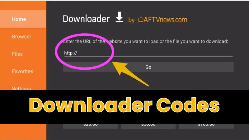 Download codes firesticks