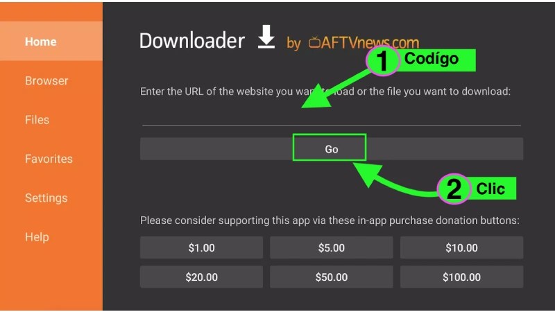 Código Downloader