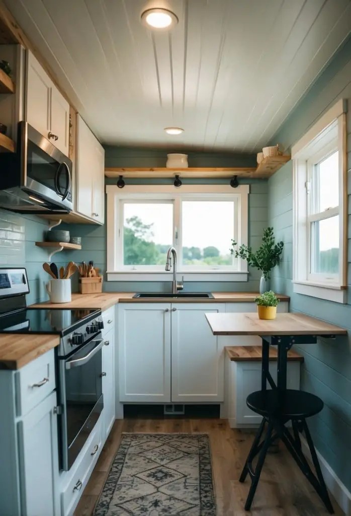 Tiny house kitchen ideas: maximizing space and functionality