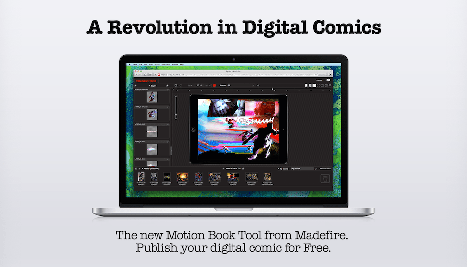 Madefire Motion Book Tool offers digital comic creators new vistas